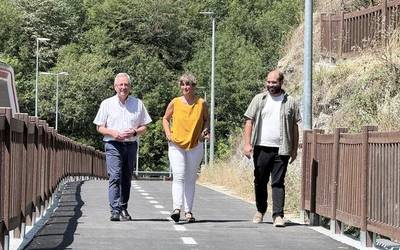 Bergara-Antzuola bidegorria urte amaierarako osatuta egongo da