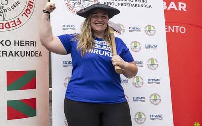 Nerea Sorondo beratarra Euskal Herriko Aizkolari Txapelketaren finalean izanen da azkenean