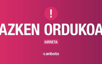 51 urteko langile bat hil da Iurretako lantoki batean