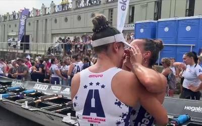 Nerea Agirrezabalen Arraun Lagunakek gertuago dauka Kontxako Bandera