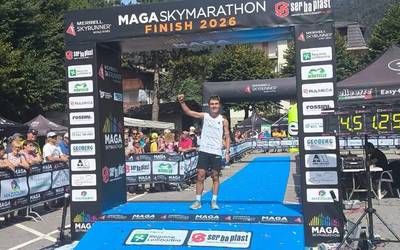 Manttaleko Beñat Albisu amaiurtarrak irabazi du MAGA Skyrace proba Italian