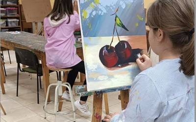 Irailaren 14an zabalduko dute Kulturateko pintura ikastaroan izena emateko epea
