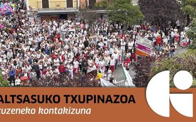 Zer ari da gertatzen Altsasuko txupinazoan?