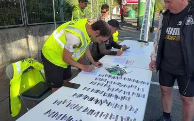 240 lagunek hartu dute parte Elgoibarko mendi bizikleta martxan