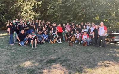 Larunbata baliatu zuten hainbat athleticzalek Latiorron elkartzeko
