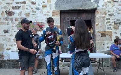 Mende laurdena beteta, beste urte askotarako prest Aramaioko Rallysprinta