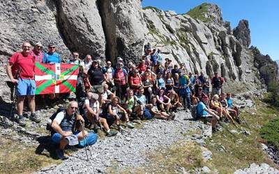 Pol-Poleko beteranoak Huescako Pirinioetan izan dira