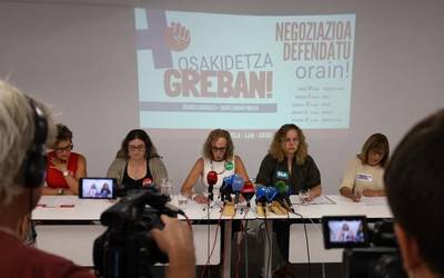 Sindikatu nagusiek bost greba egun deitu dituzte Osakidetzako lan-baldintzen hobekuntza eskatzeko