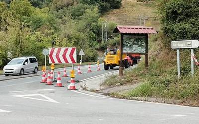Semaforoak ipiniko dituzte Arriaga industrialdeko sarreran