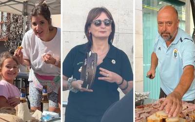 Galiziar jaki, ardo eta musika artean ospatzen ari dira Ermuko Enpanadaren Jaia