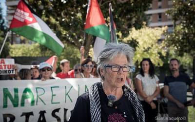 BDZko hiru kide, Palestinaren aldeko ekintzengatik auzipetuak Iruñean