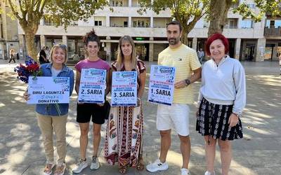 Bizikleta Solidarioaren bidez 5.041 euro batu dituzte La Cuadri Del Hospi elkartearentzat
