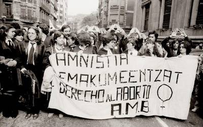 Basauriko 11k eta abortu eskubidearen aldeko borroka