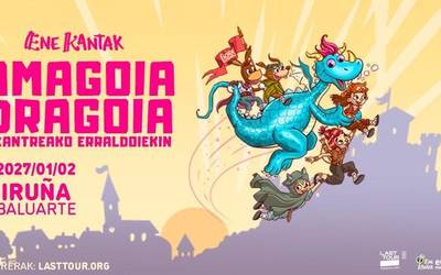 Amagoia Dragoia ikuskizuna aurkeztuko du laster Ene Kantak taldeak