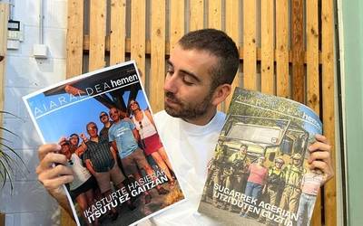 Kalean da ikasturteko lehenengo Aiaraldea Hemen hamabostekaria, eta guk zalantza bat izan dugu
