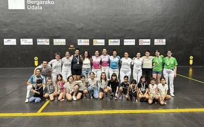 Emakumeen pilota protagonista Bergaran