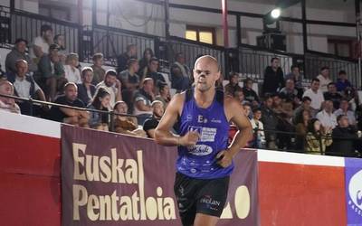 Izeta VI.a hirugarren izan da Euskal Pentatloian