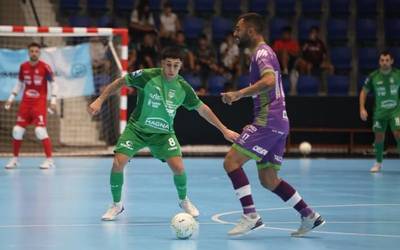 Magna Xota bukaerara arte saiatu zen, baina Palma Futsalen kontra, ezin