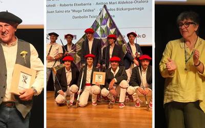 [ARGAZKI GALERIA]: Esker ona, Durangaldeko dantzak zaintzeagatik eta gordetzeagatik