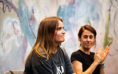 Eneritz Artetxe bosgarren, Euskal Herriko Bertsolari Txapelketako Lekeitioko saioan