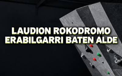 Guztiontzako udal rokodromo baten alde