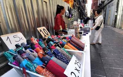 Stock azoka eta ginkana antolatu ditu Txankakua merkatari elkarteak urrirako
