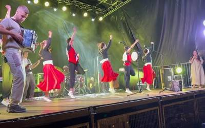 Dantza eta musika, biak uztartu ditu 'Haria' ikuskizunak