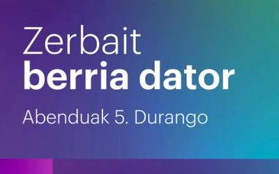 "Zerbait berria" aurkeztuko dute Durangoko Azokan