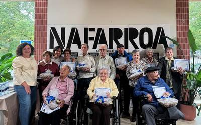 Zornotzako Udalak herritar nagusienak omendu ditu Adinekoen Nazioarteko Egunean
