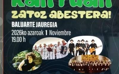 "Iruñea Kantuan" azaroaren 1ean, Baluarten