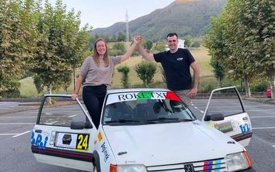 Usobiaga neba-arrebak, motor eta gasolina usainean