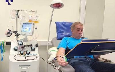 Plasma "erraz eta eroso" emateko puntu berria zabaldu dute Eibarko Ospitalean