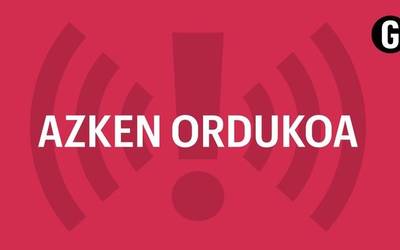 Istiluak egon ziren atzo Oñatin