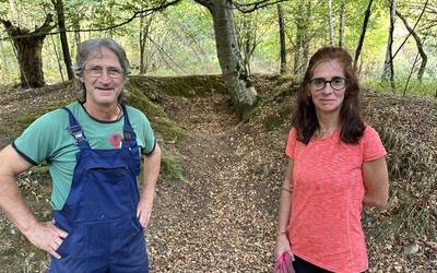"Kareharria eta egurra bertan zuten, kisu labeak egiteko lekua oso ona zen"