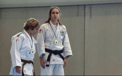 Eva Manzanasek irabazi du judoko Gipuzkoako Senior Txapelketa