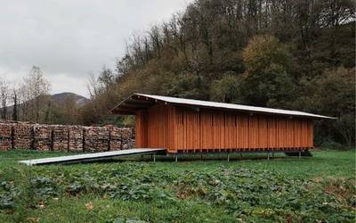 Bi sari handirako izendatu dute Berako Mugara Arkitekturaren Lamixeneko eraikuntza biltegia