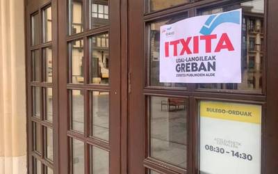 Udal langileek greba egingo dute ostegunean, eta hainbat zerbitzu itxita egongo dira