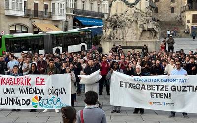 Bi familia etxegabetu dituzte Gasteizen lau egunetan