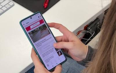 Eduki eta zerbitzu guztiak klik bakarrean daude Goienaren aplikazio berrituan