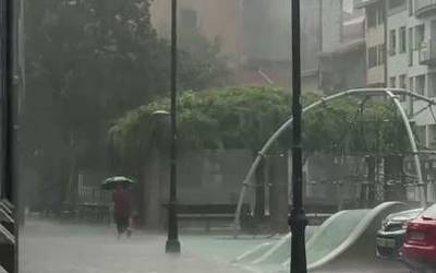 Irailik lehorrenaren ostean, euritsu hasi da urria