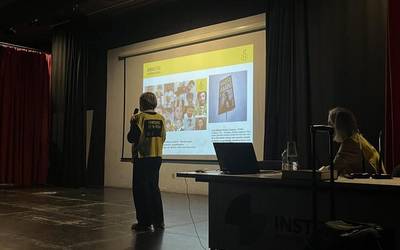 Durangoko Institutuko ikasleak Santurtzine zinema jaialdiko epaimahaikide izan dira