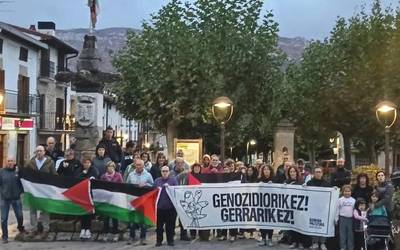 Palestinako genozidioa salatu dute