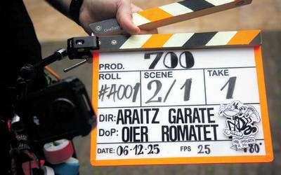 Oier Romatet eta Araitz Garateren '700' film laburra lehiatuko da Lekeitioko 49. Euskal Zine Bileran