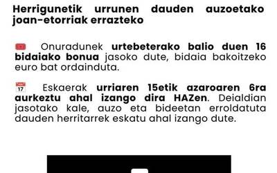 Laudioko Udalak Auzo Taxi zerbitzua martxan jarriko du, herrigunetik urrunen dauden auzoetako joan-etorriak errazteko