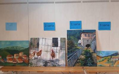 Kaleko Margo Lehiaketako lanak, erakusketan ikusgai