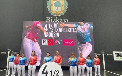 Lau eta Erdiko Master Laboral Kutxa txapelketako lehen kanporaketa jokatuko du igandean Alize Sagarduik Basaurin