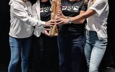 Nafarroa Oinez ospakizuna Erentzun eta San fermin ikastolako zuzendariekin
