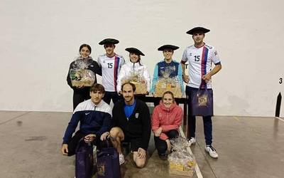 Gartzia-Larrea eta Ruiz de Larramendi-Polanco txapeldun, Elosuko pilota txapelketan