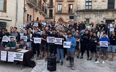 Egun antifaxista antolatu dute Lizarran hamahiru auziperatuekin elkartasunez