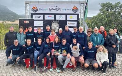 Nafarroako Kluben Arteko Mendi Lasterketa Txapelketan emakumezkoetan txapeldunorde izan da Manttale